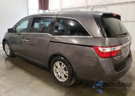2012 Honda Odyssey Ex-L из США, поврежденный, VIN 5FNRL5H66CB080110